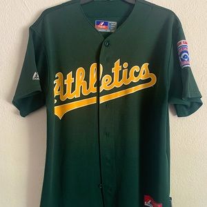 Athletic  baseball buttoned tee (SOLD)